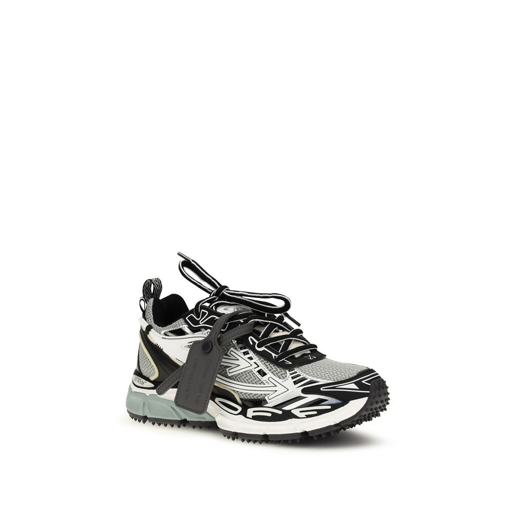 Off-White Gray Athletic Sneakers