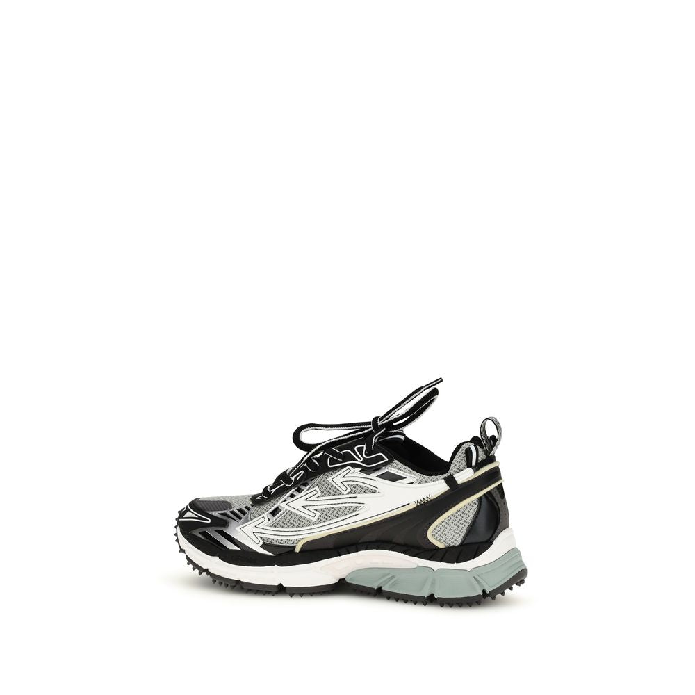 Off-White Gray Athletic Sneakers