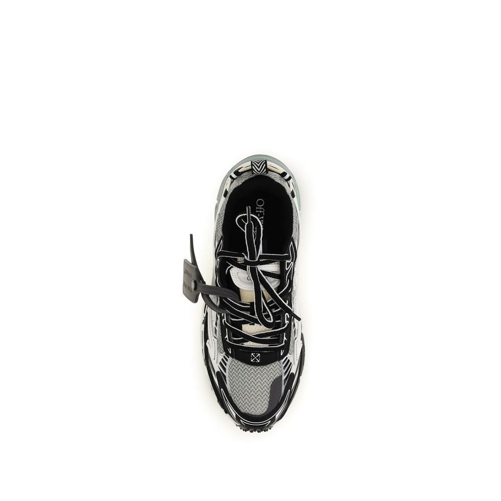 Off-White Gray Athletic Sneakers