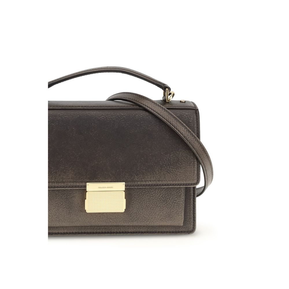 Golden Goose Brown Leather Handbag