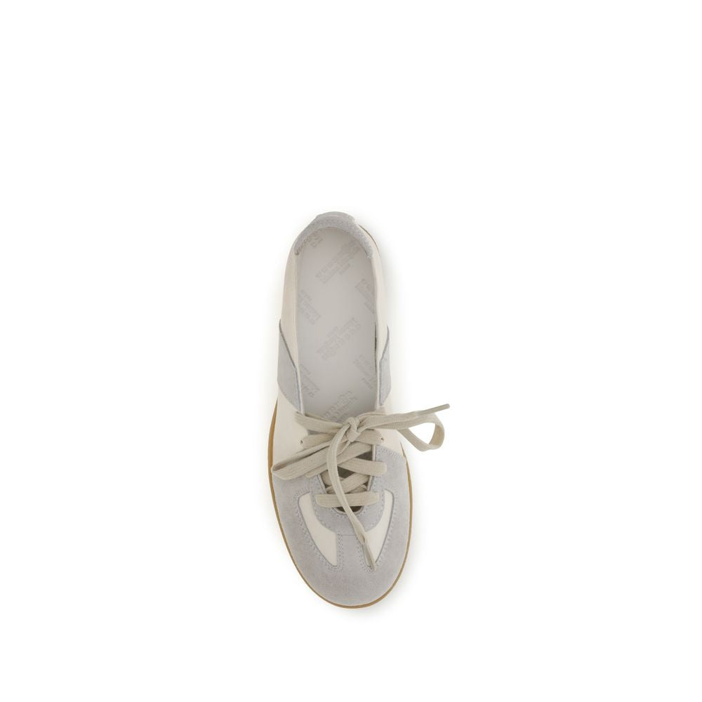 Maison Margiela Beige Leather Ballet Flats