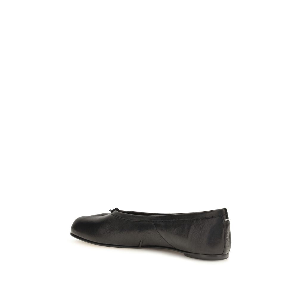 Maison Margiela Black Aries Aries Ballet Flats