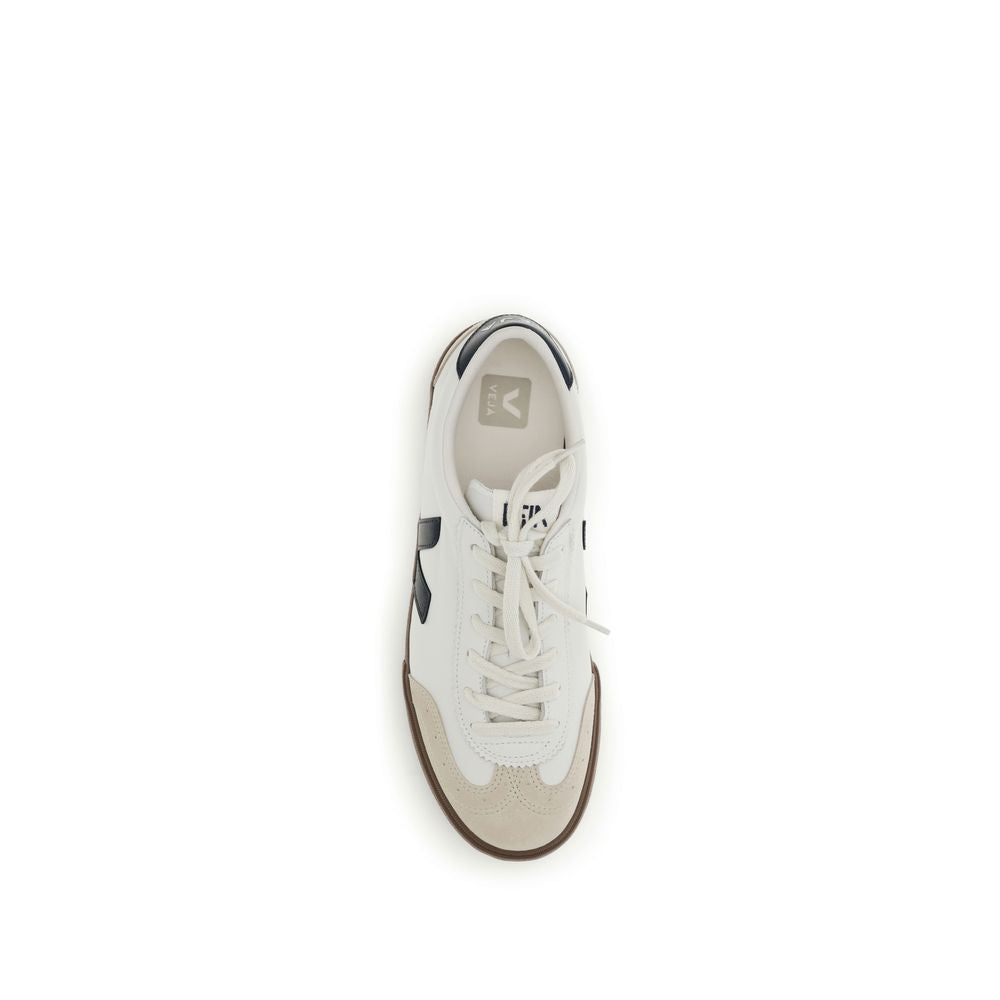 Veja White Leather Athletic Sneakers