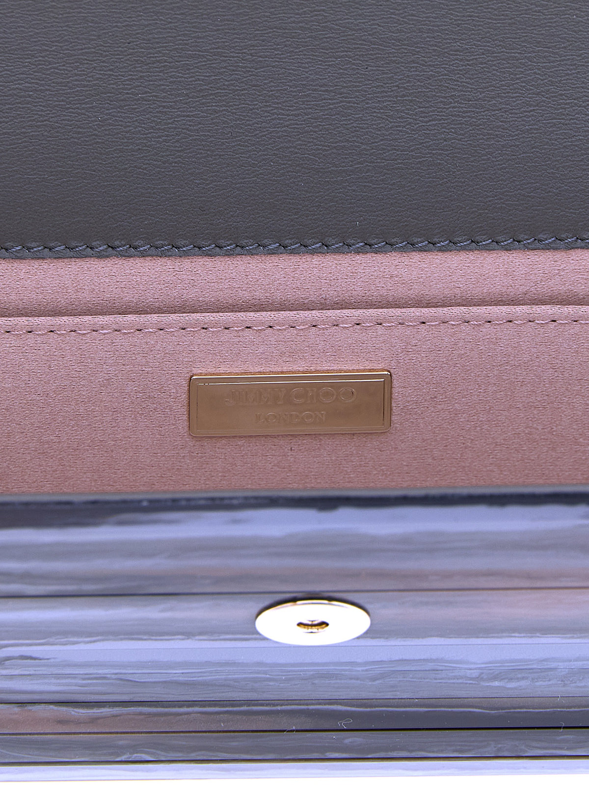 Jimmy Choo Gray Clutch Bag