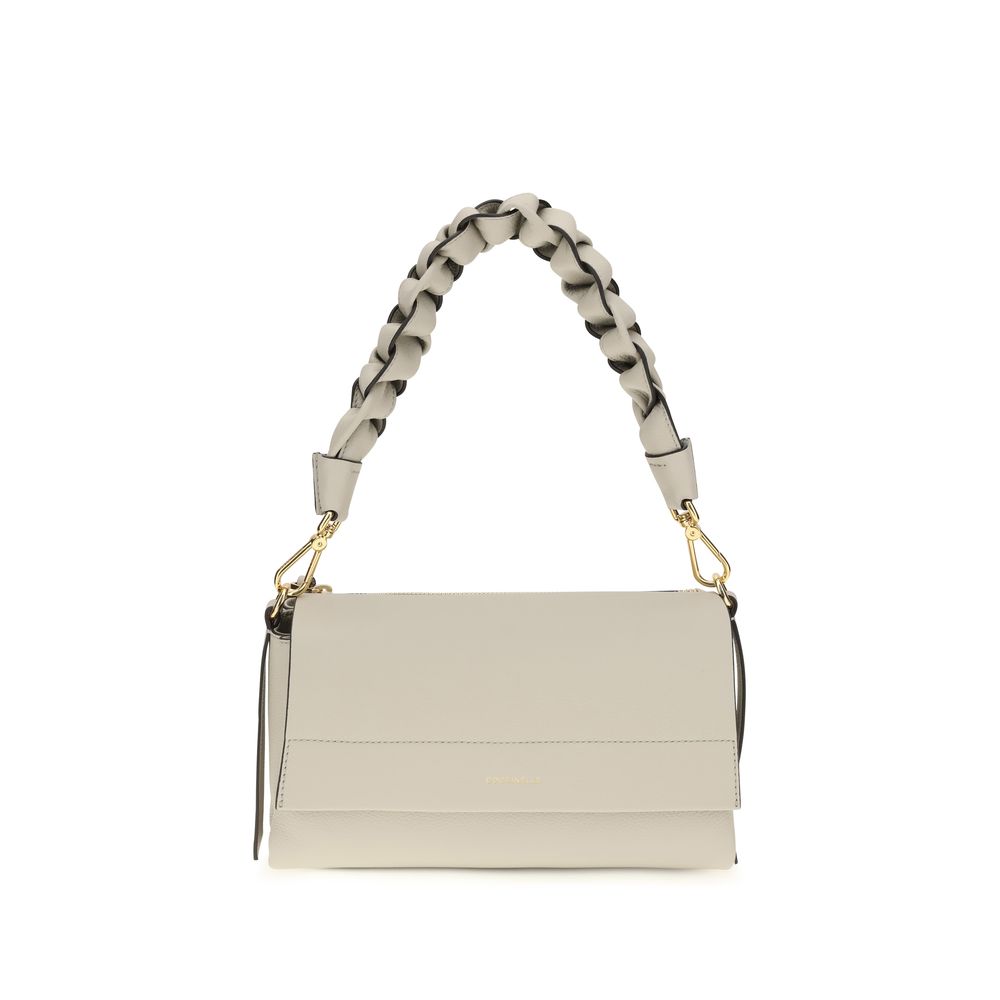 Coccinelle Beige Leather Shoulder Bag