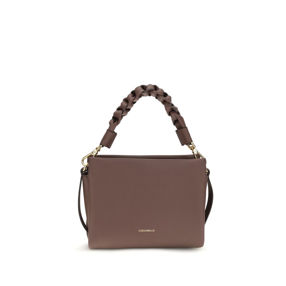 Coccinelle Brown Calf Leather Bos Taurus Shoulder Bag