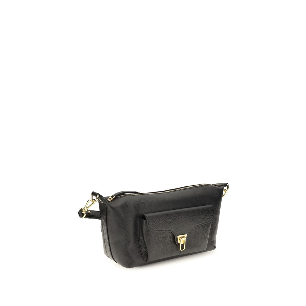 Coccinelle Black Leather Shoulder Bag