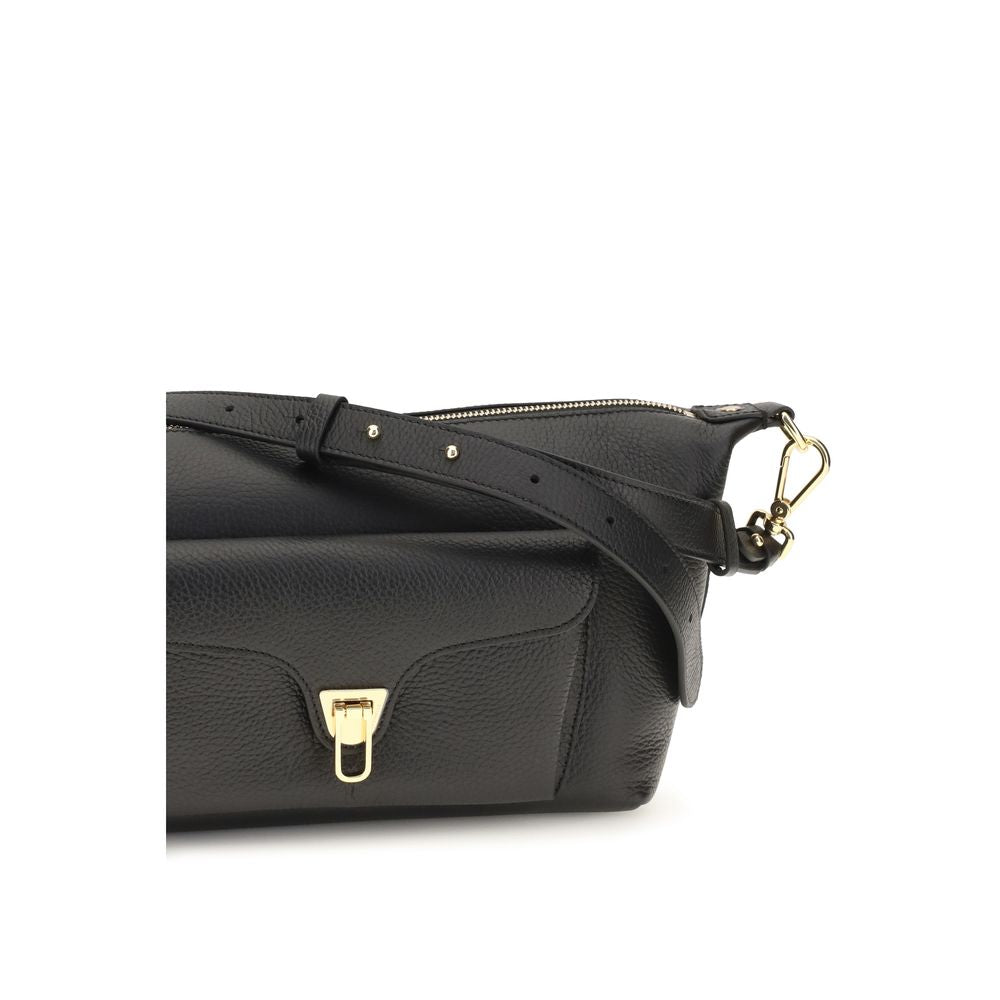 Coccinelle Black Leather Shoulder Bag
