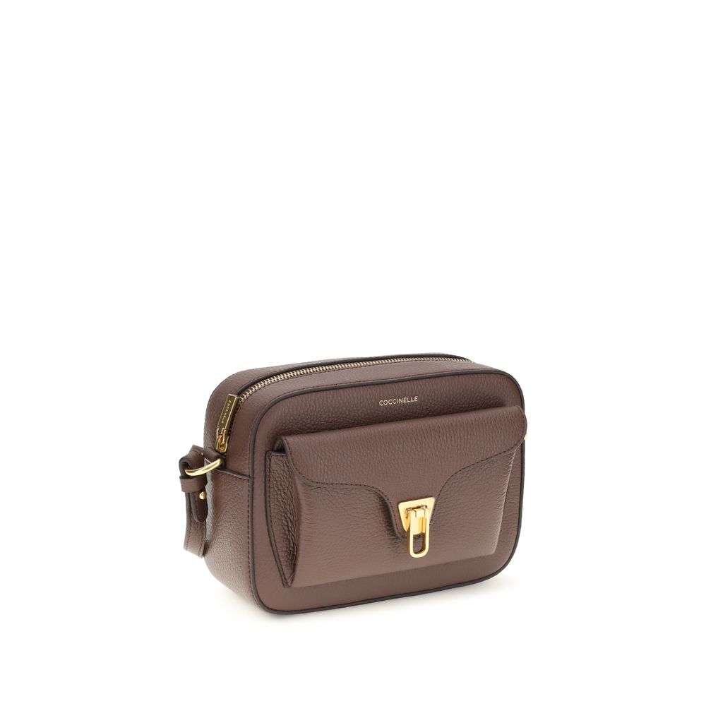 Coccinelle Brown Leather Shoulder Bag