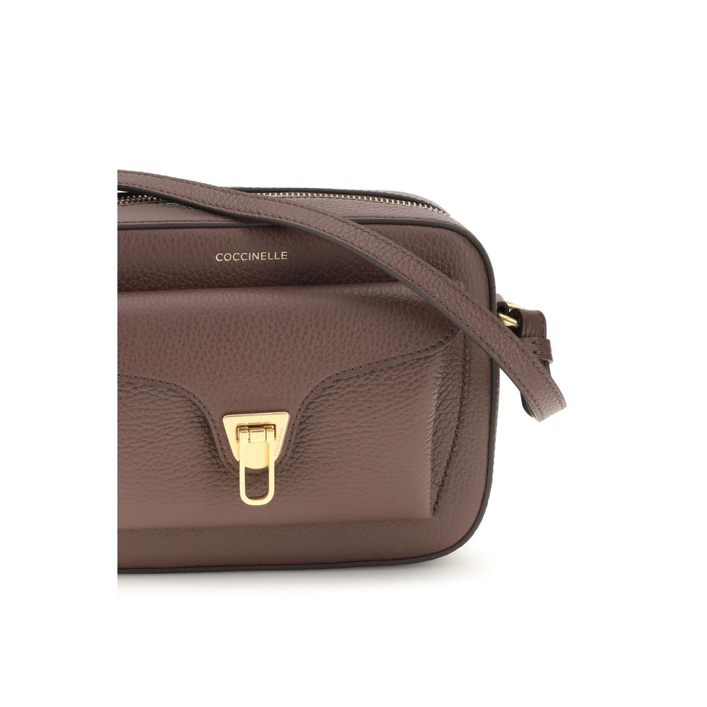 Coccinelle Brown Leather Shoulder Bag