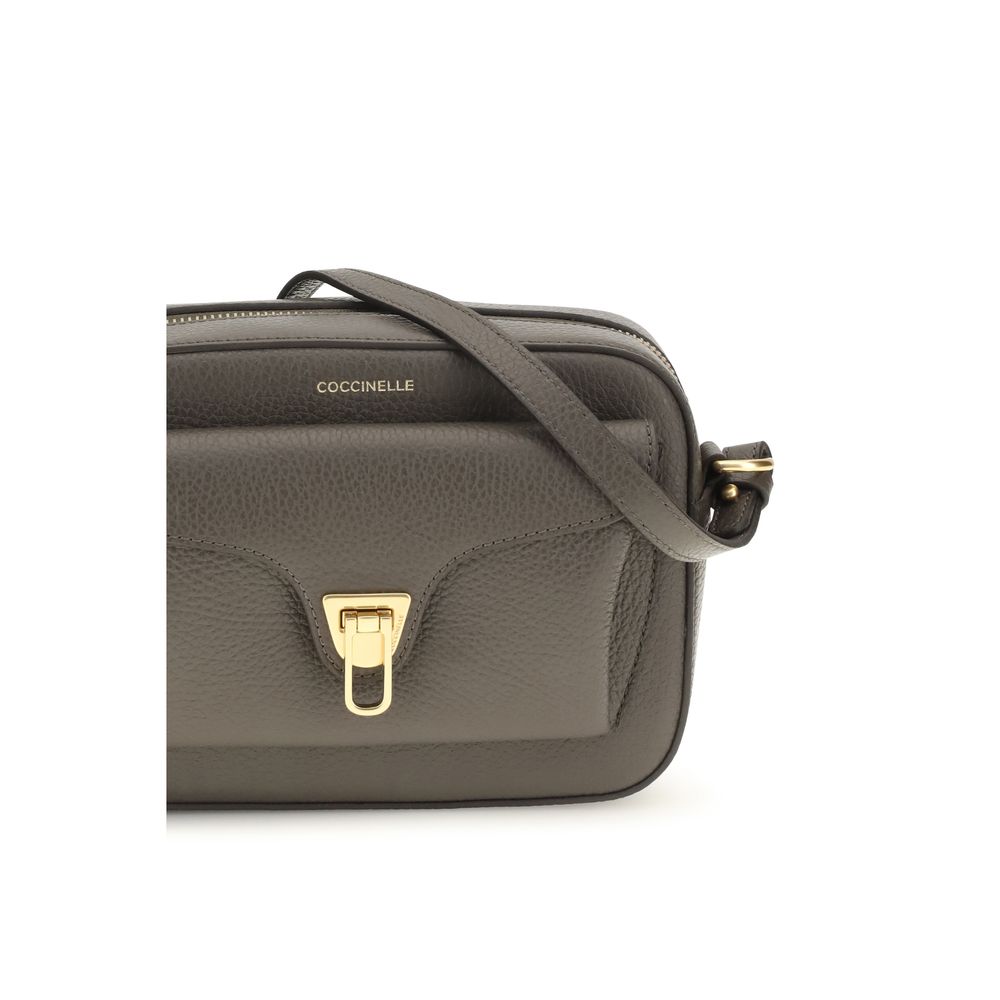 Coccinelle Brown Leather Shoulder Bag
