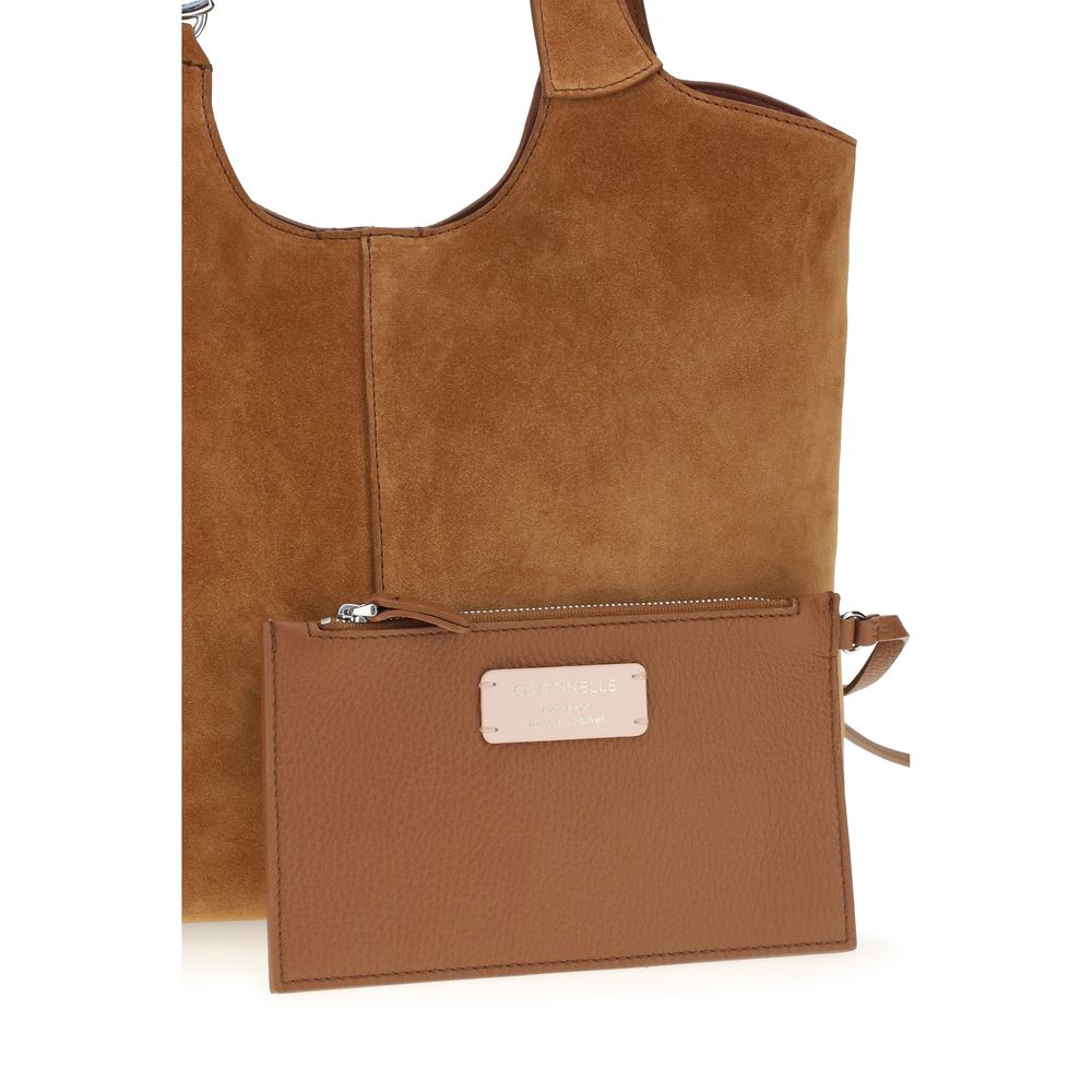 Coccinelle Brown Leather Shoulder Bag