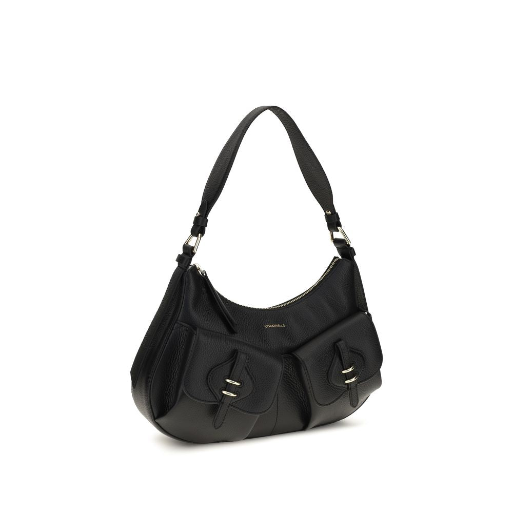 Coccinelle Black Leather Shoulder Bag
