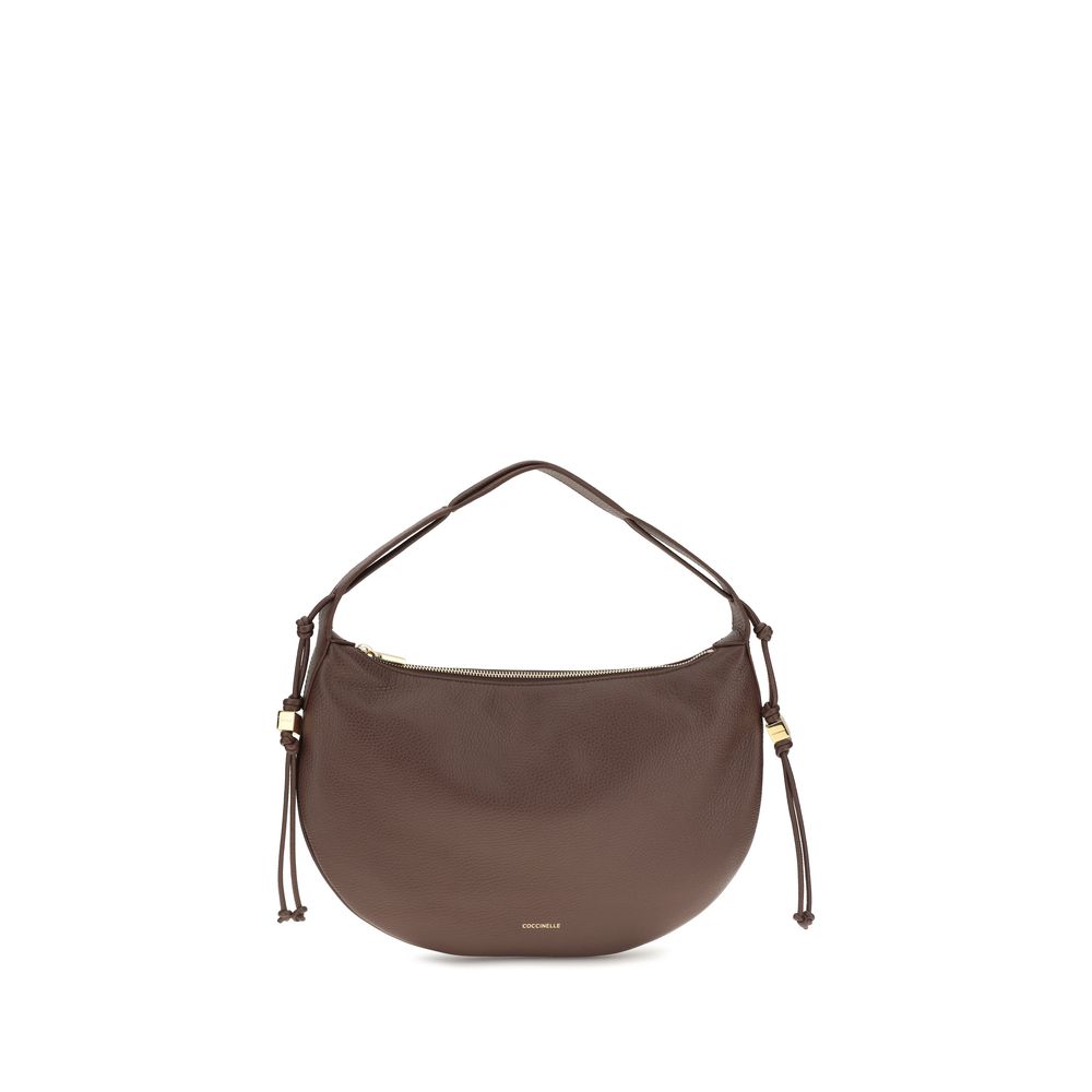 Coccinelle Brown Leather Shoulder Bag