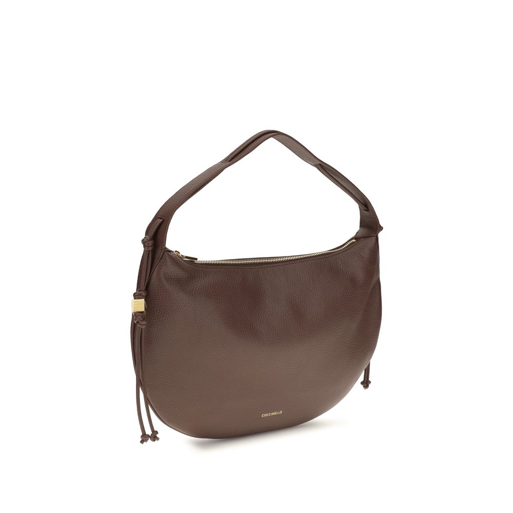 Coccinelle Brown Leather Shoulder Bag