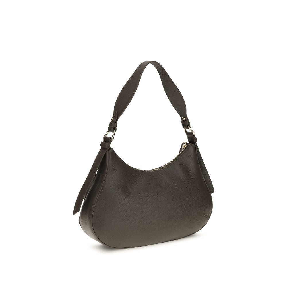 Coccinelle Brown Leather Shoulder Bag