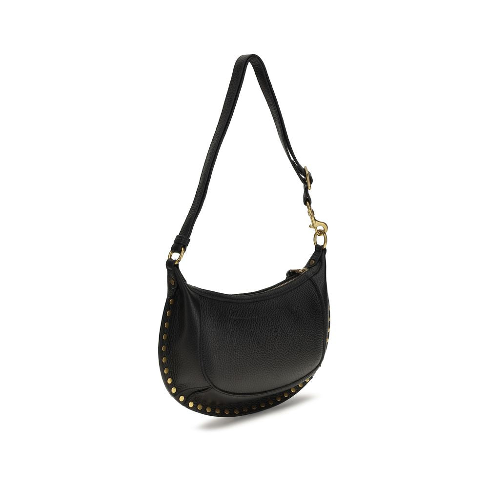 Isabel Marant Black Leather Shoulder Bag