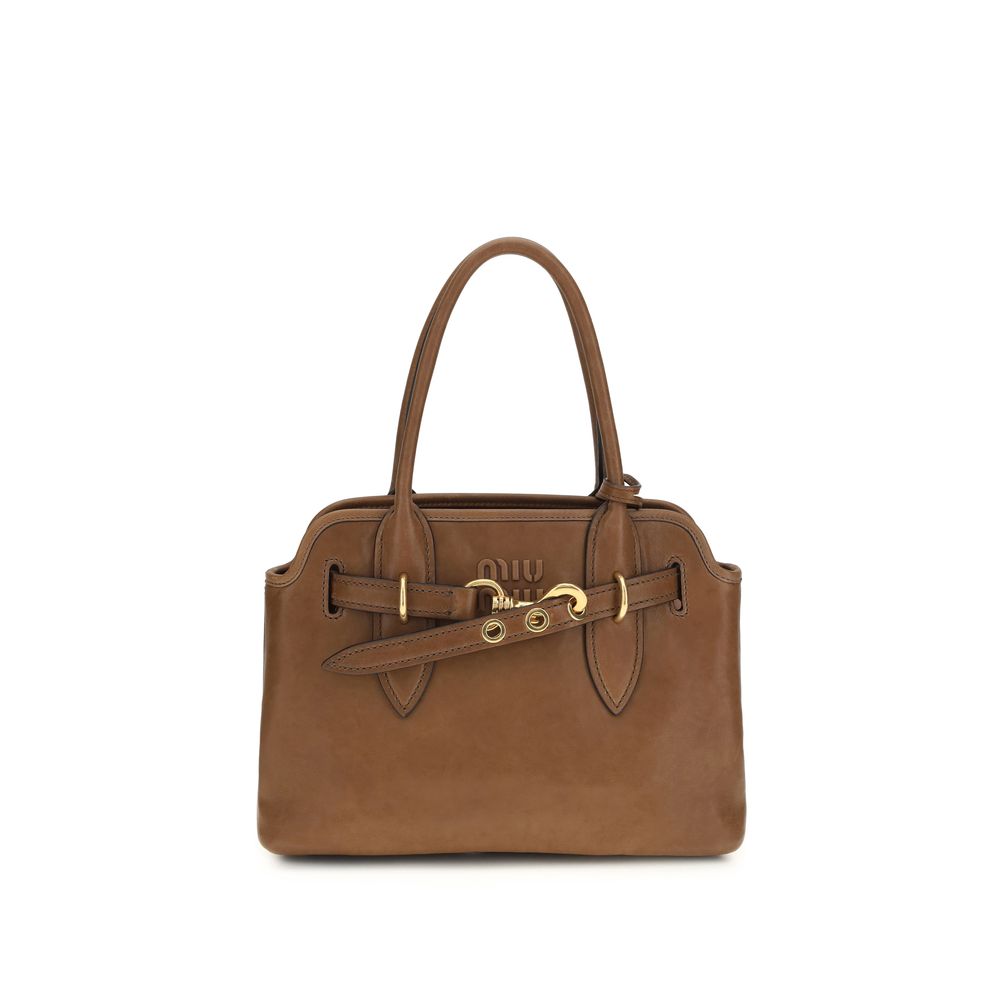 Miu Miu Brown Aries Aries Handbag