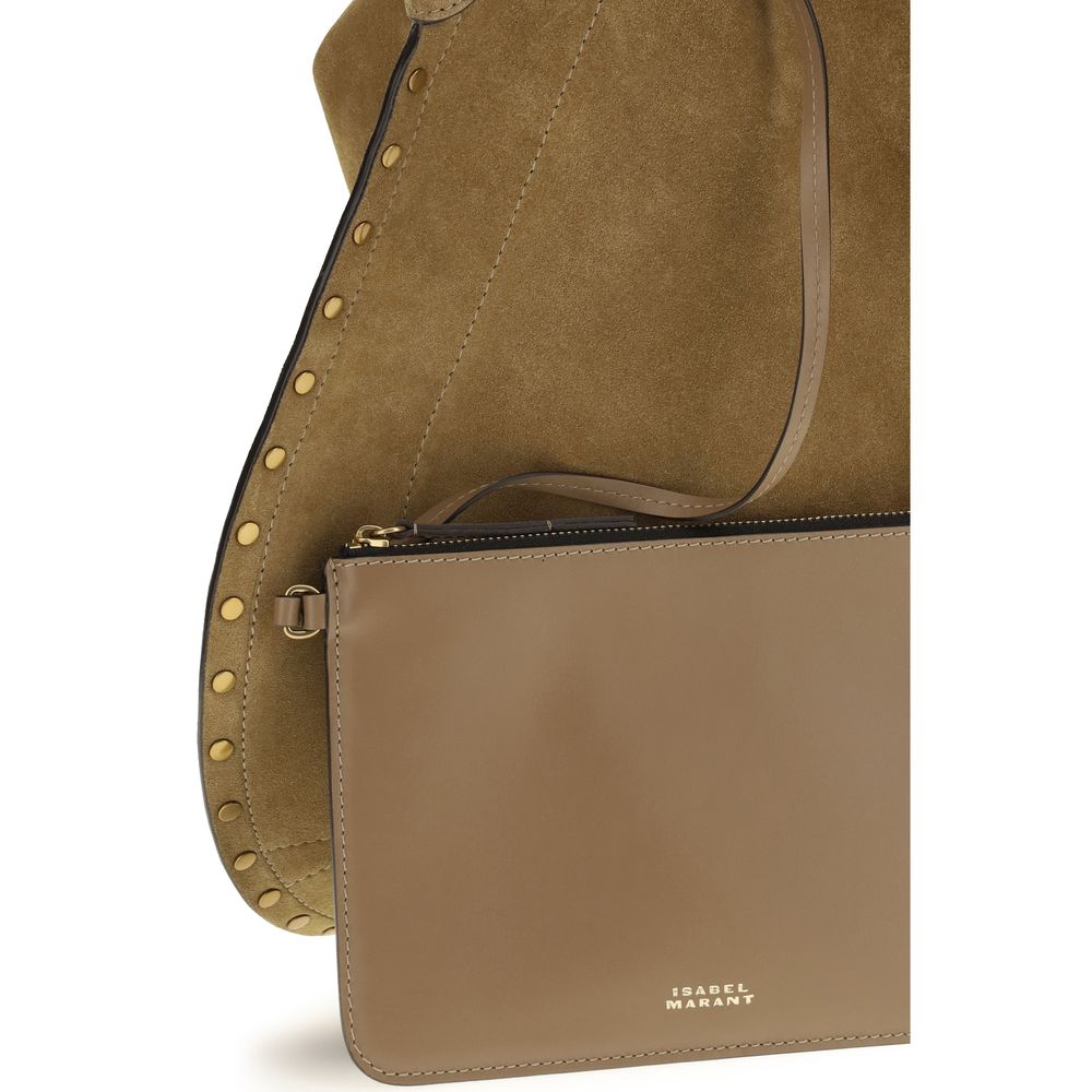 Isabel Marant Brown Leather Shoulder Bag