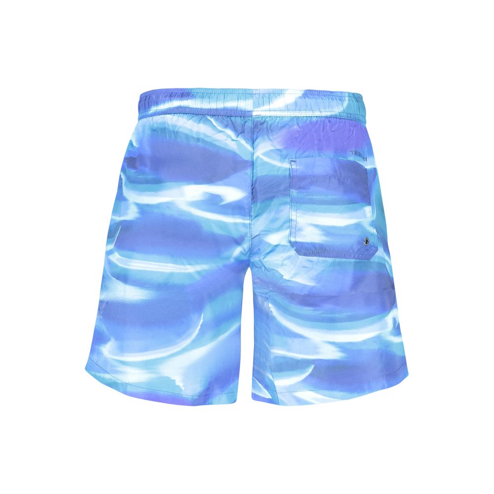 Trussardi Blue Men's Swimwear