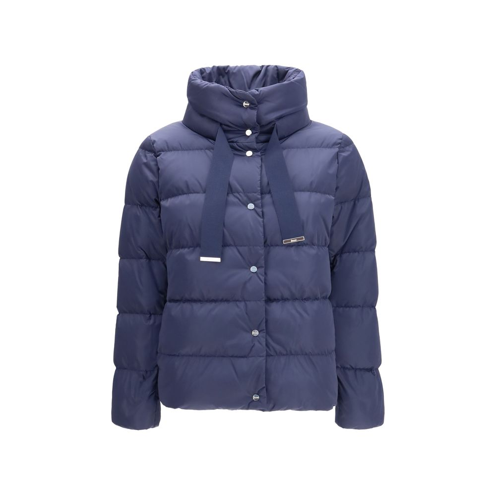 Herno Blue Full-Length Jacket