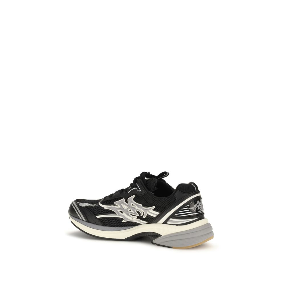 Amiri Black Leather Athletic Sneakers