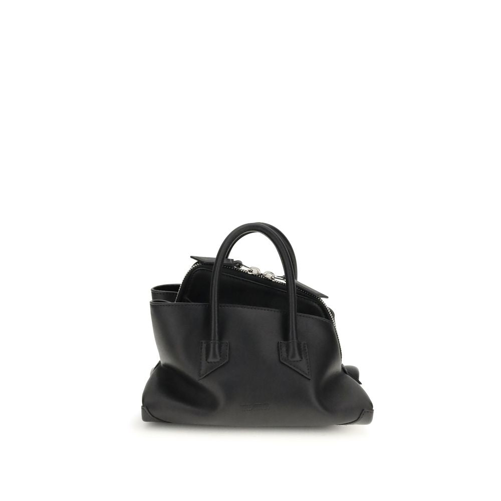 The Attico Black Leather Handbag