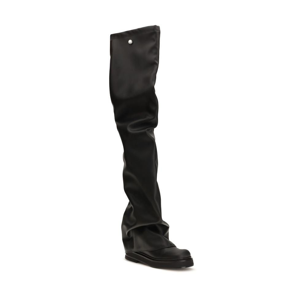 The Attico Black Over The Knee