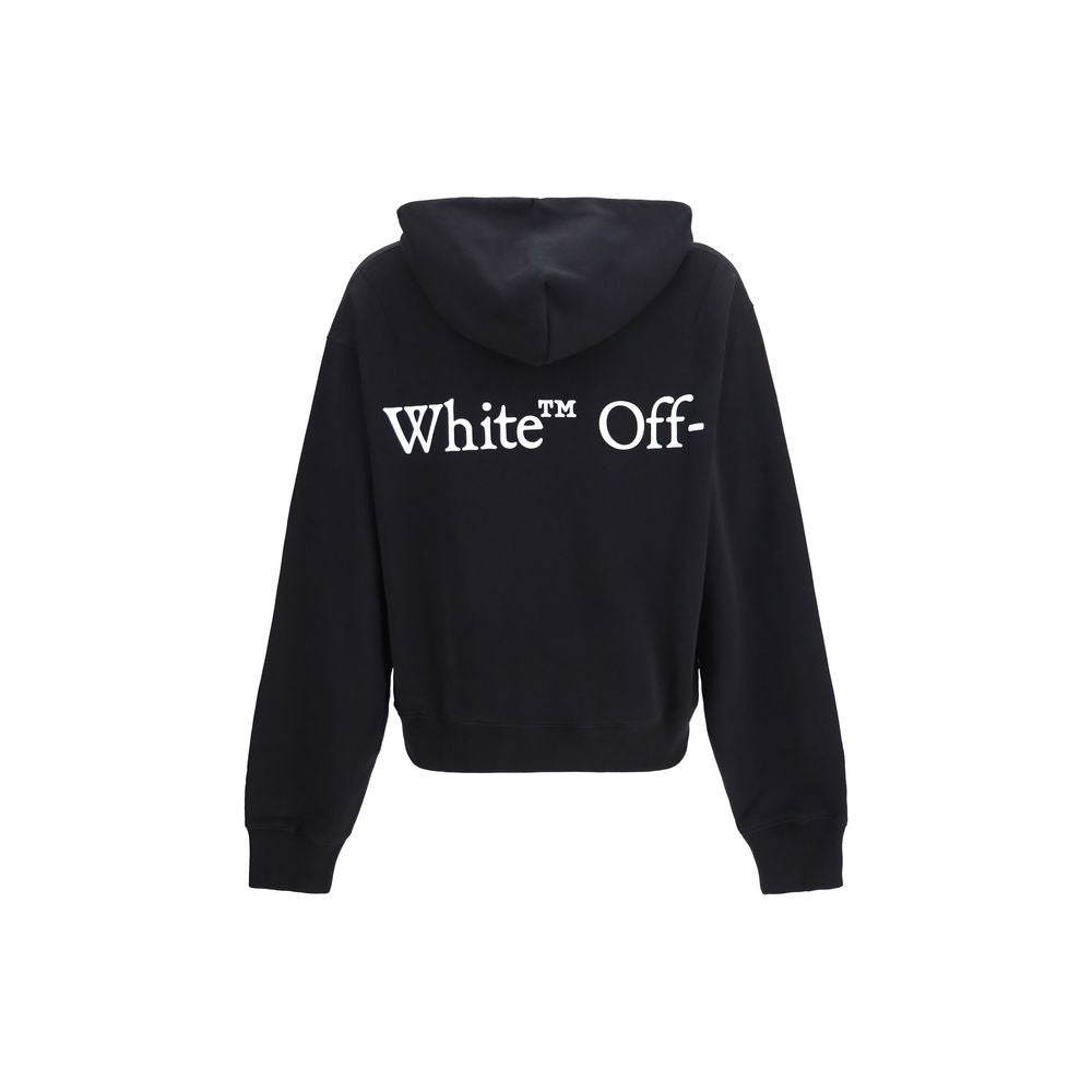 Off-White Black Cotton Sweatshirt