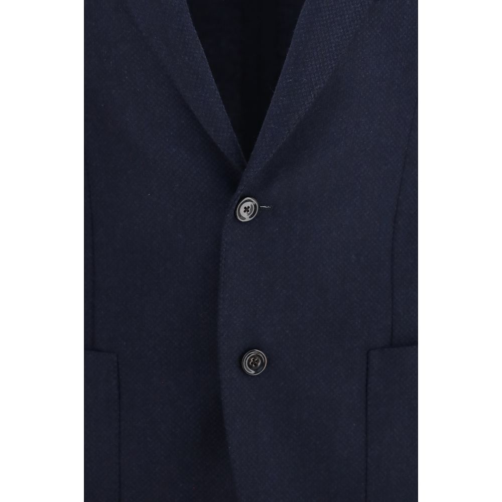 Lardini Blue Wool Jacket