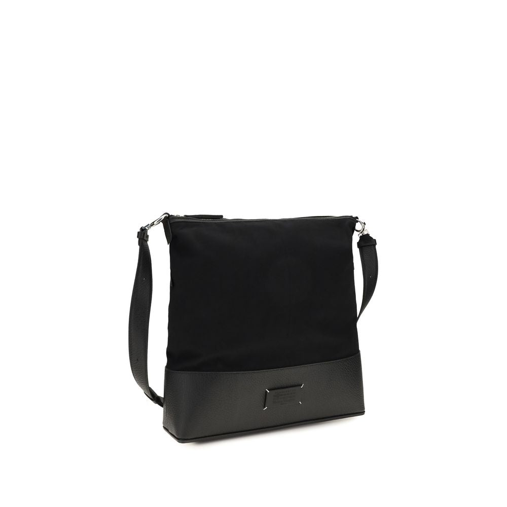 Maison Margiela Black Leather Shoulder Bag