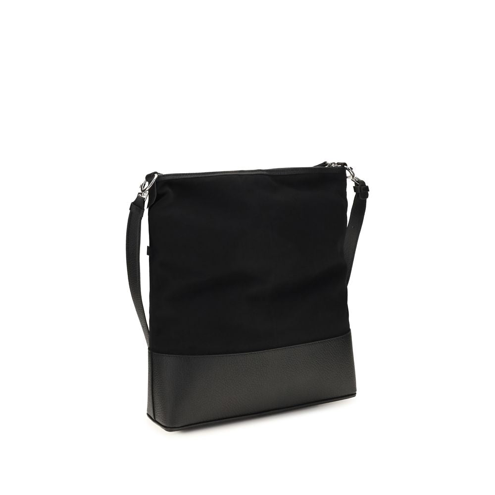 Maison Margiela Black Leather Shoulder Bag