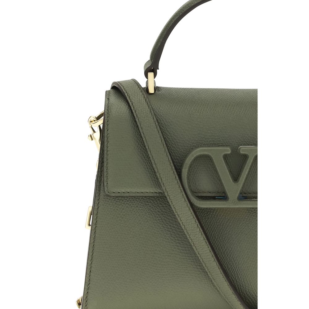 Valentino Garavani Bicolor Leather Clutch Bag