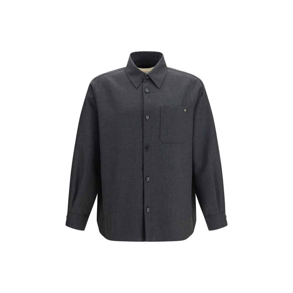 Valentino Garavani Gray Full-Length Jacket