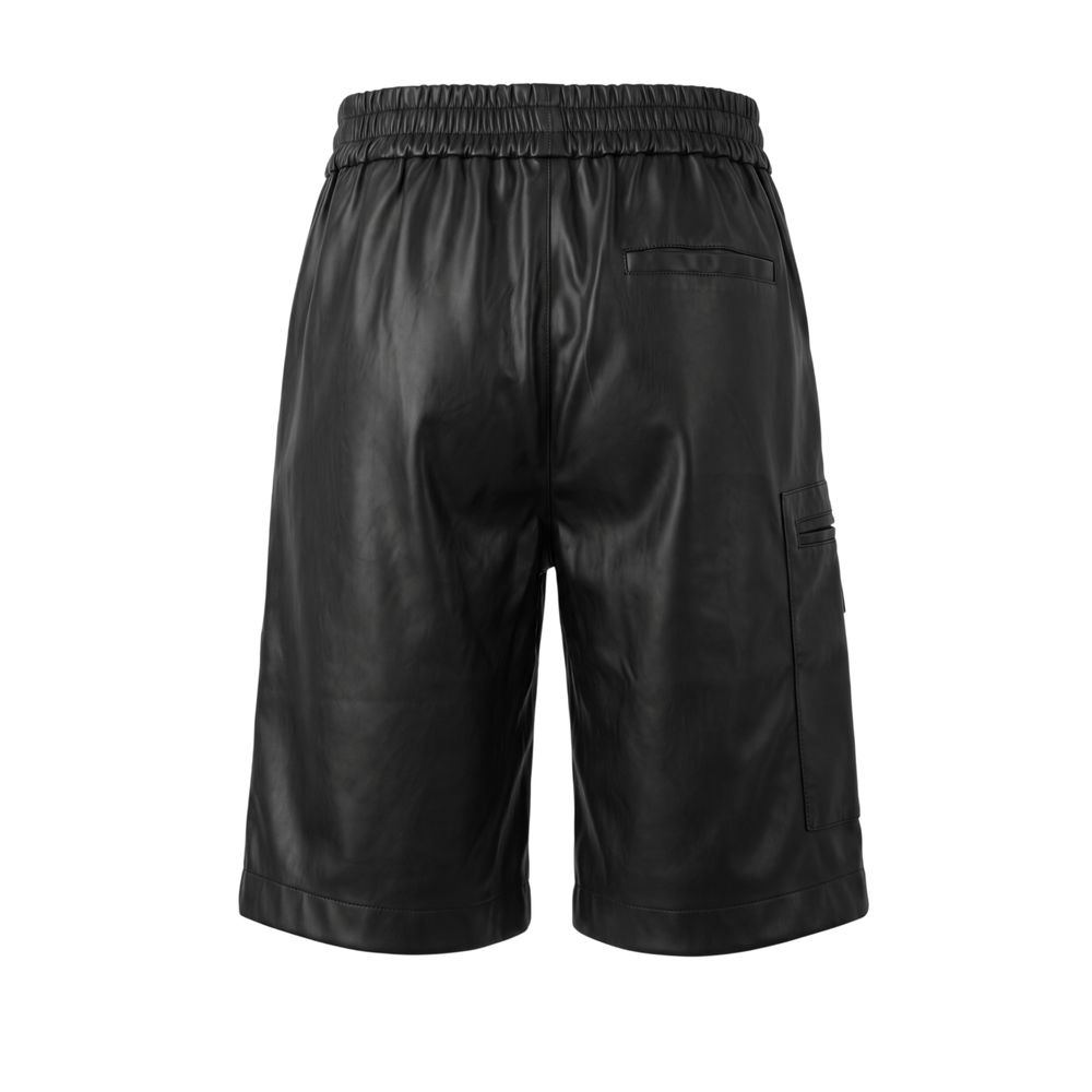 Trussardi Jeans Black Men Shorts