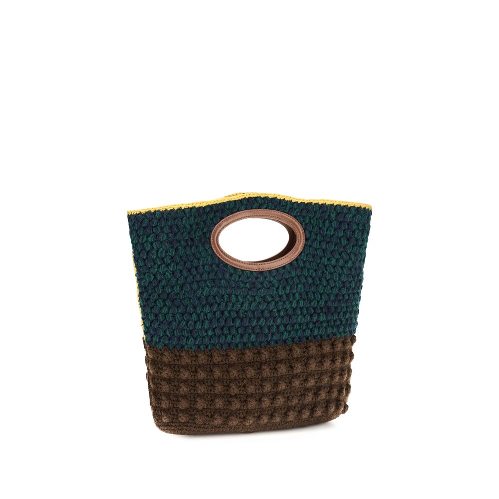 Marni Multicolor Wool Clutch Bag