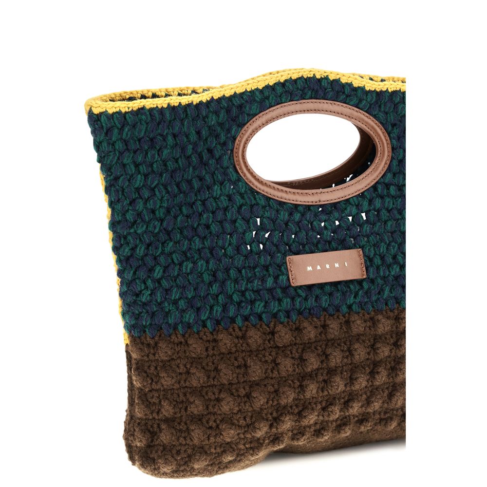 Marni Multicolor Wool Clutch Bag