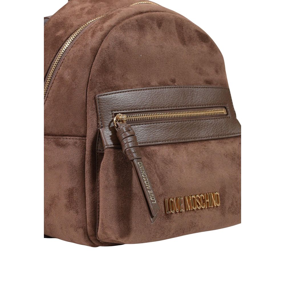 Love Moschino Brown Backpack