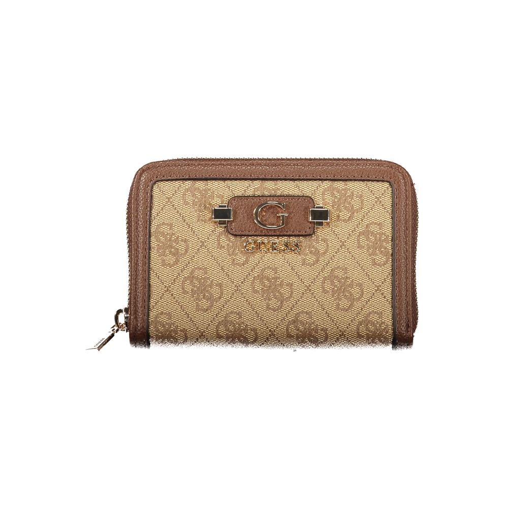 Guess Jeans Beige Women Wallet
