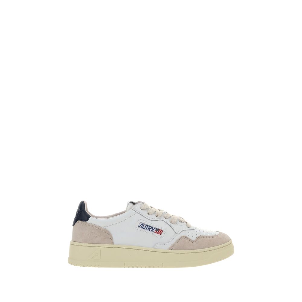 Autry White Leather Athletic Sneakers