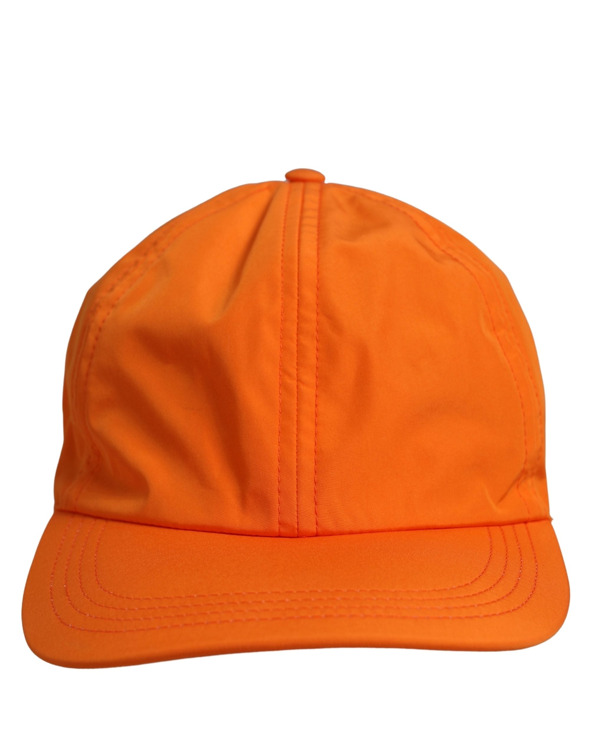 Dolce & Gabbana Men Orange Baseball Cap 6 Panels Hat