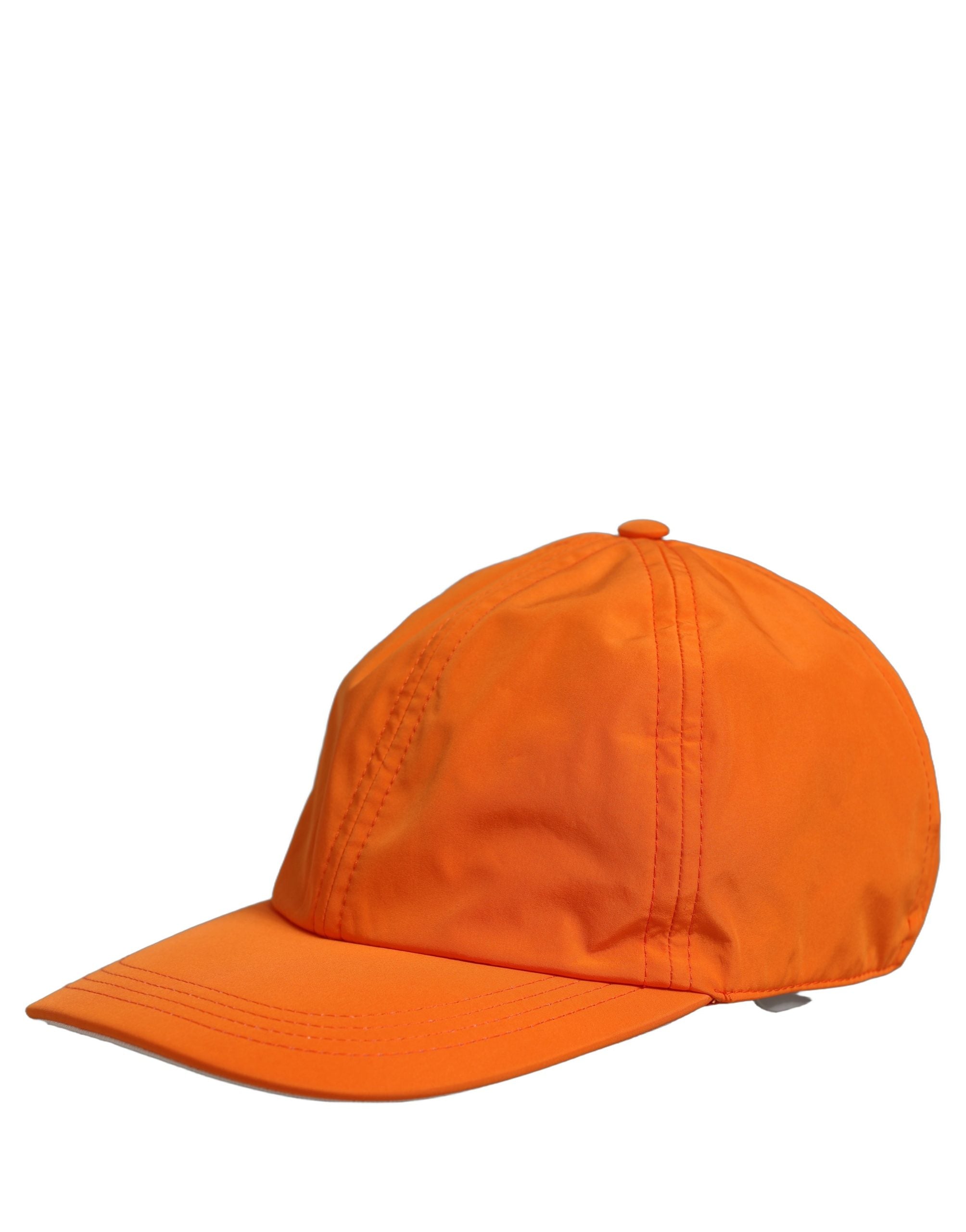 Dolce & Gabbana Men Orange Baseball Cap 6 Panels Hat