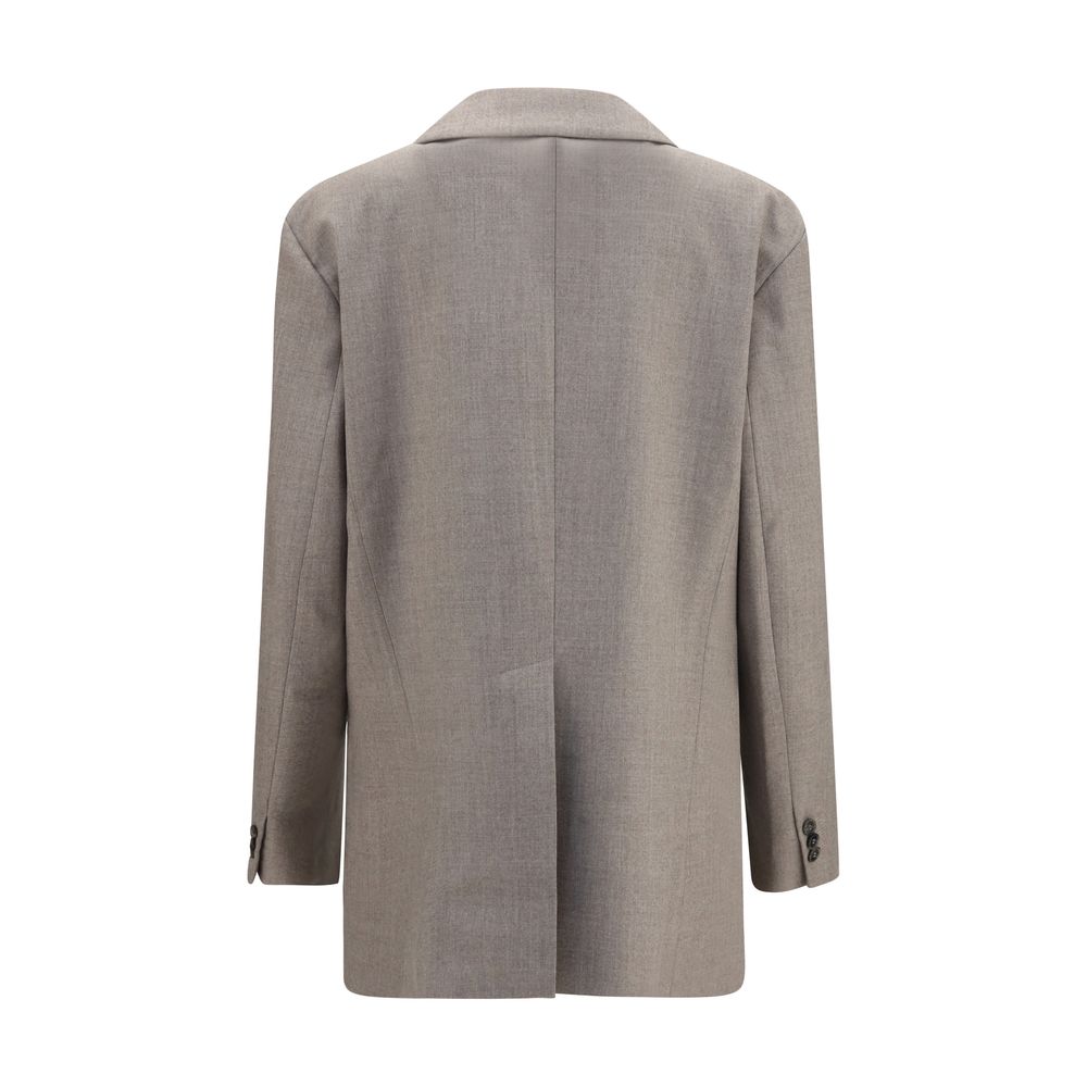 P.A.R.O.S.H. Beige Wool Blazer