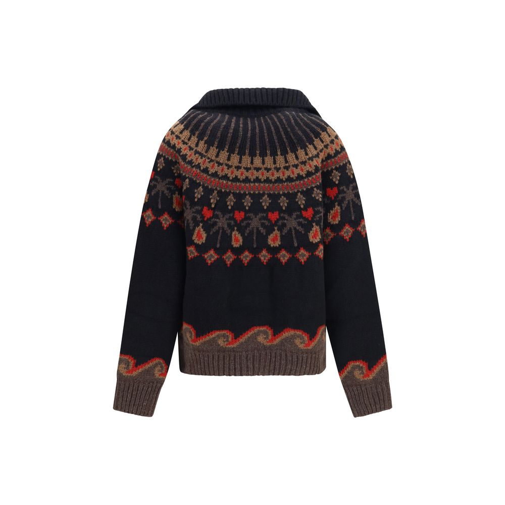 Alanui Multicolor Wool Cardigan