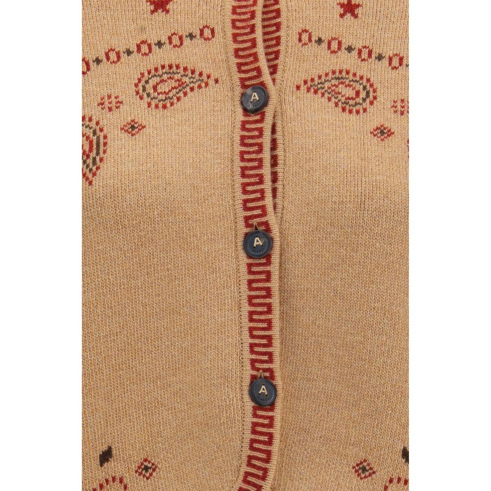 Alanui Brown Wool Full-Length Jacket