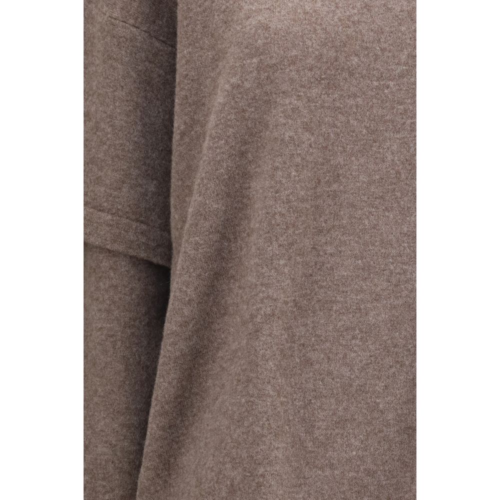 Darkpark Brown Wool Sweatshirt