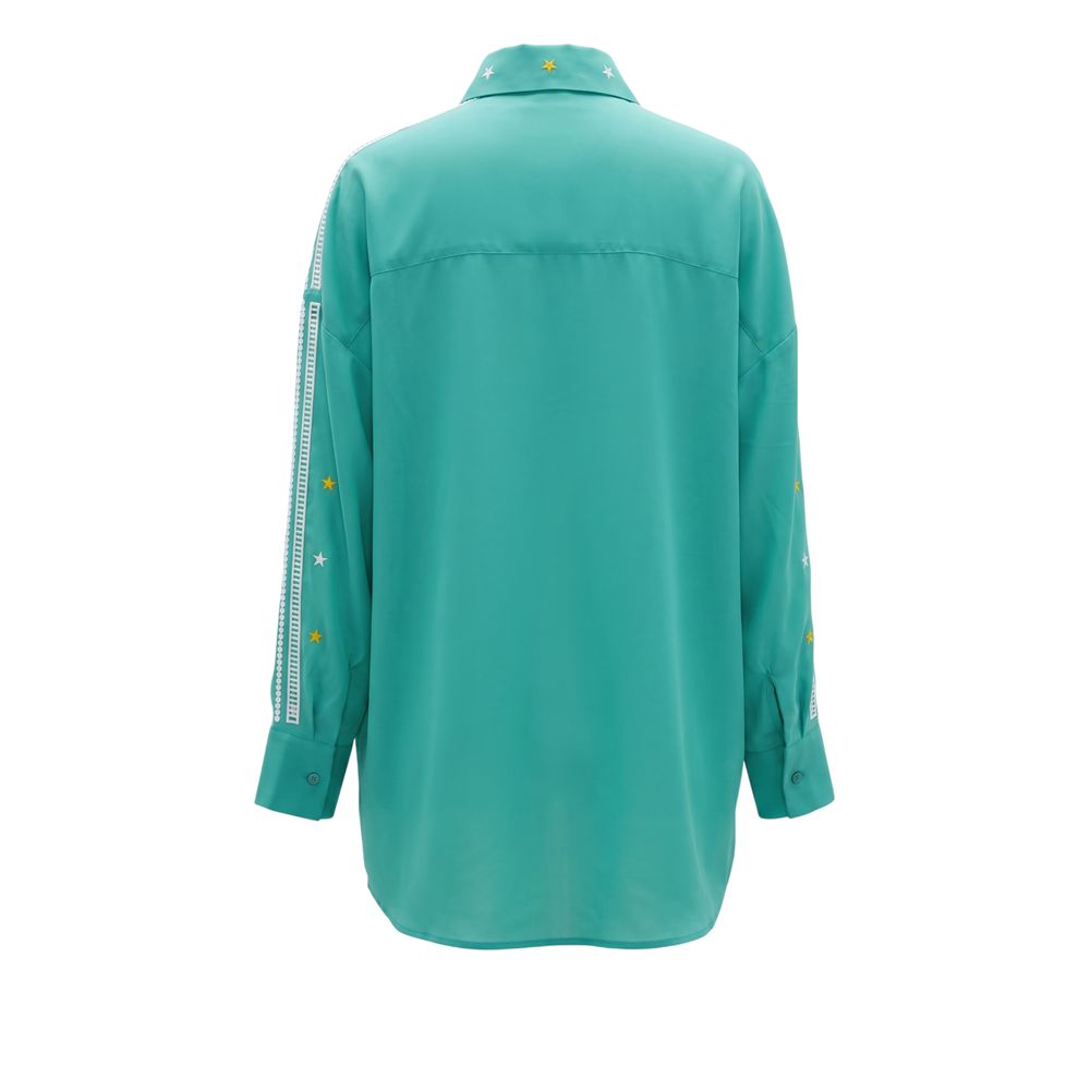 Trussardi Jeans Green Women Shirt