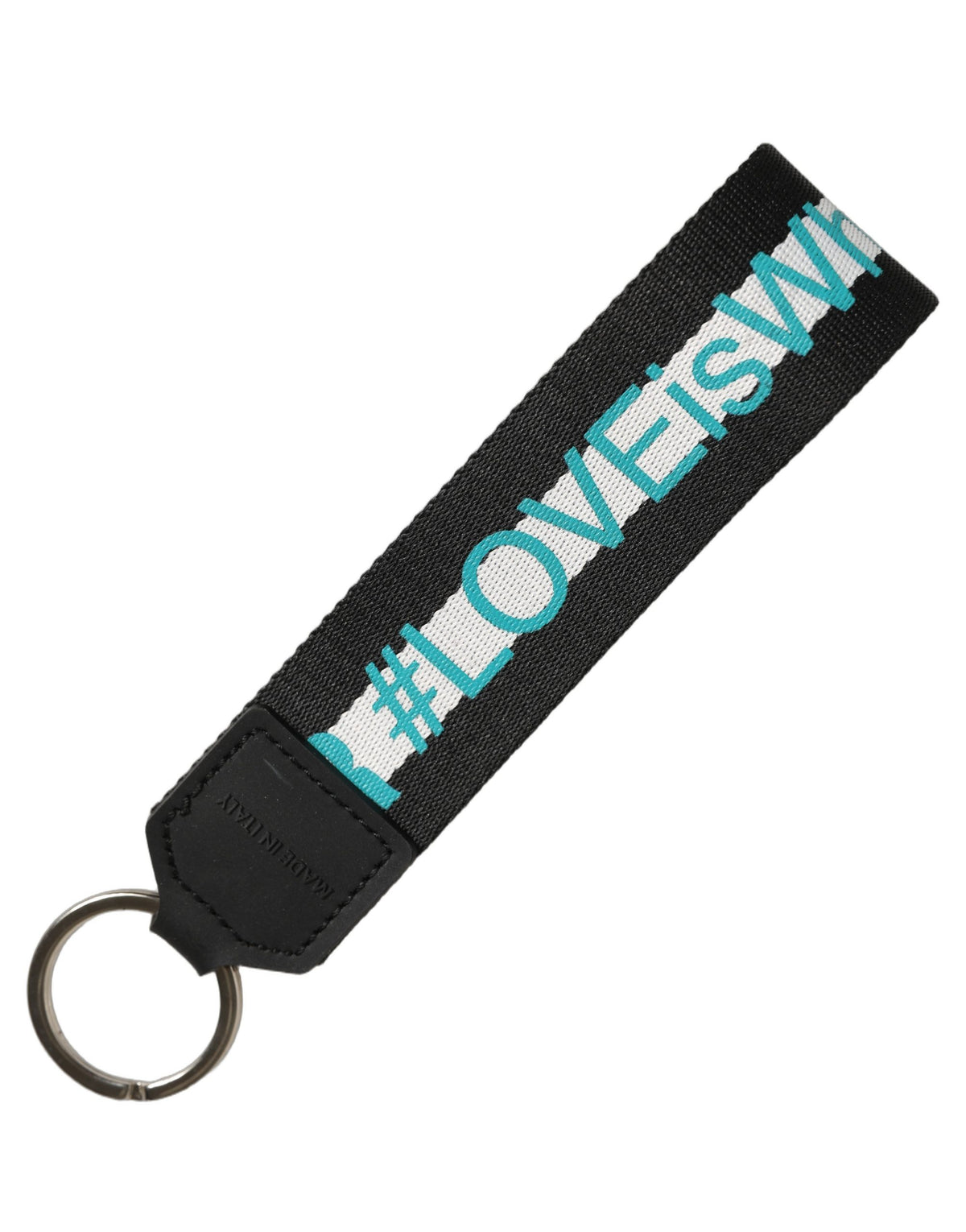 Dolce & Gabbana Multicolor Logo Brass Holder Keychain Keyring