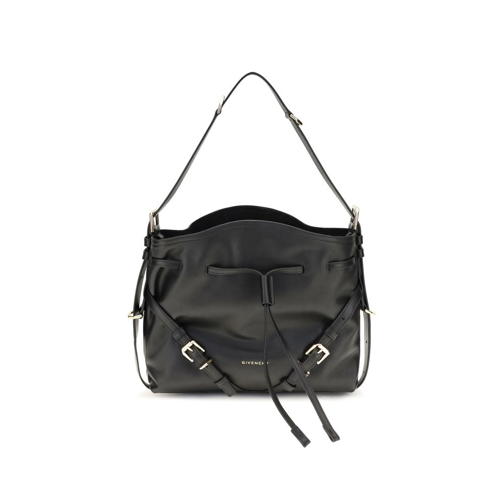 Givenchy Black Leather Backet Bag