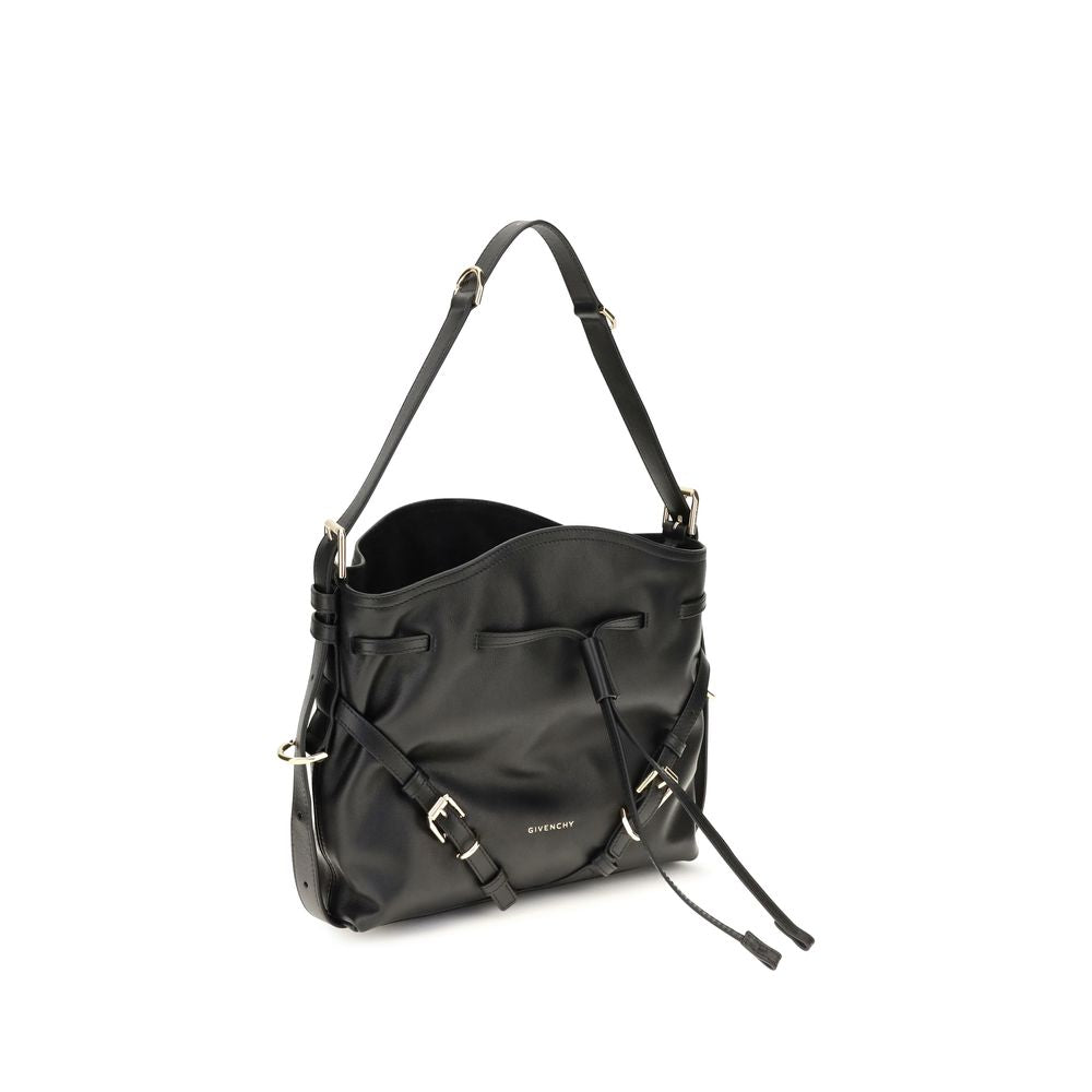 Givenchy Black Leather Backet Bag